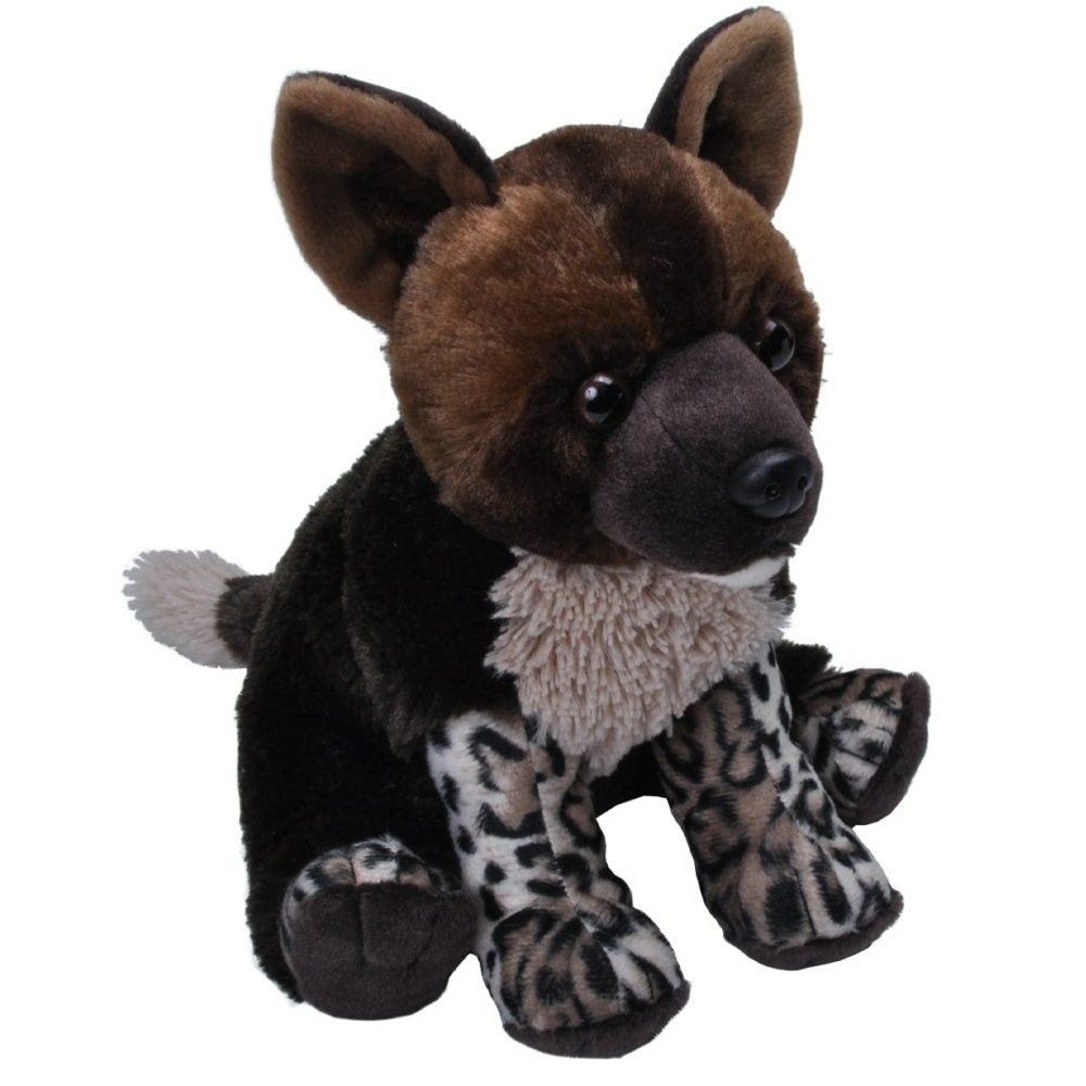 African | African Painted Dog Pup Stuffed Animal – 12"