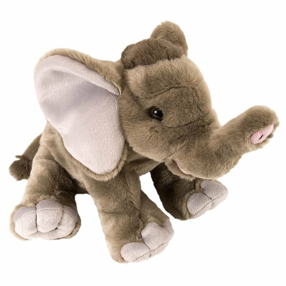 African | Baby Elephant Stuffed Animal – 12"