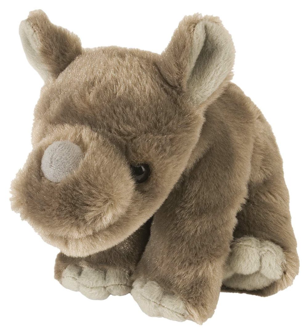 African | Baby Rhino Stuffed Animal – 8"