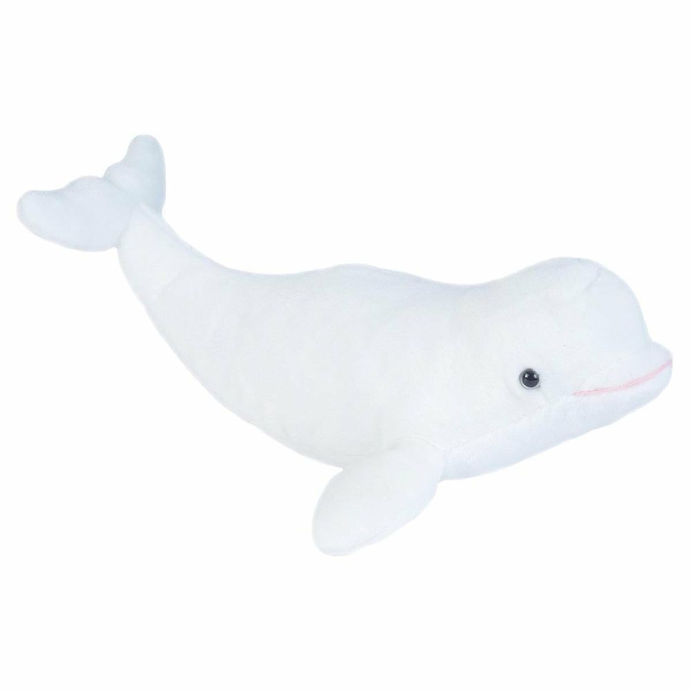 Aquatic | Beluga Whale Stuffed Animal – 8"