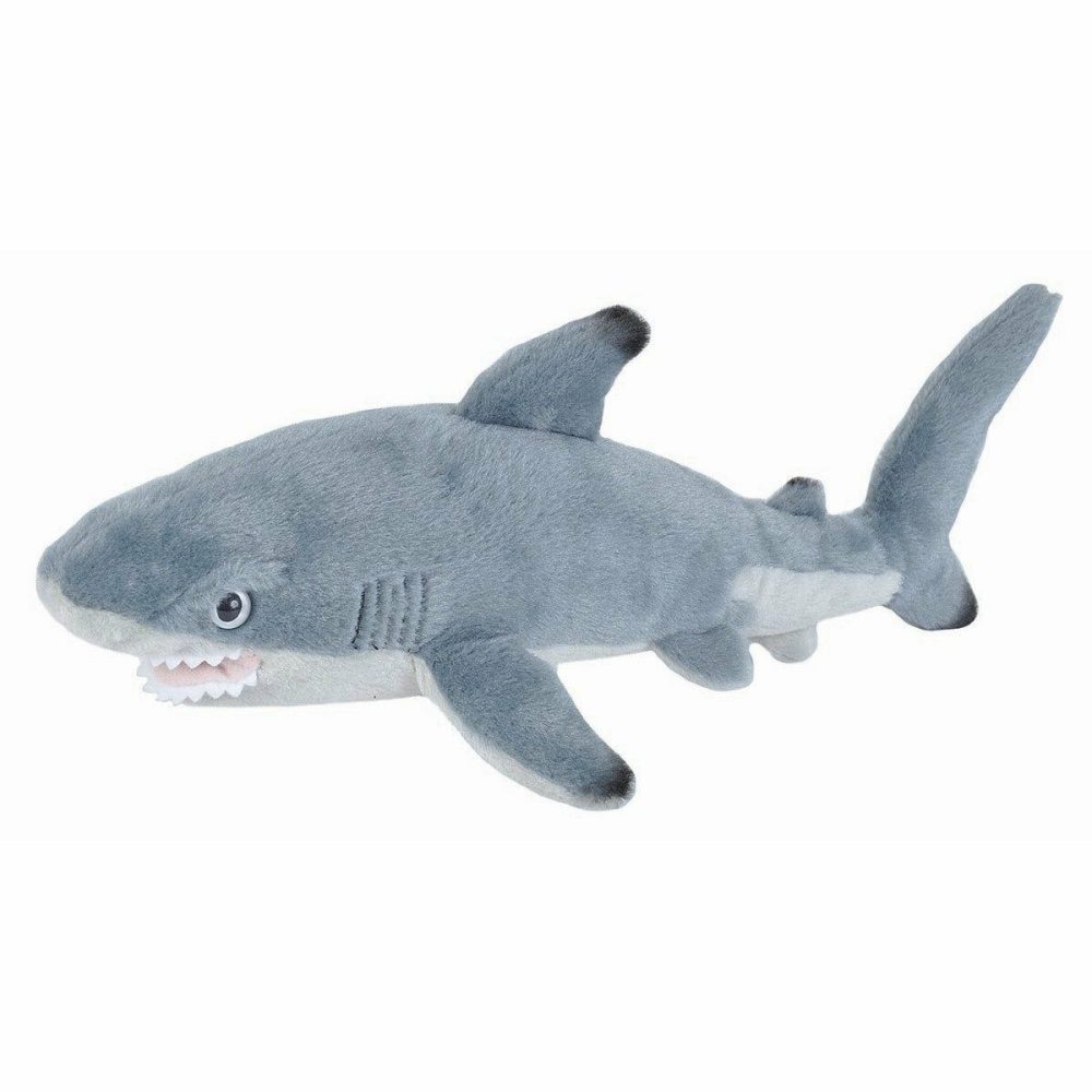 Aquatic | Black Tipped Shark Stuffed Animal – 8"