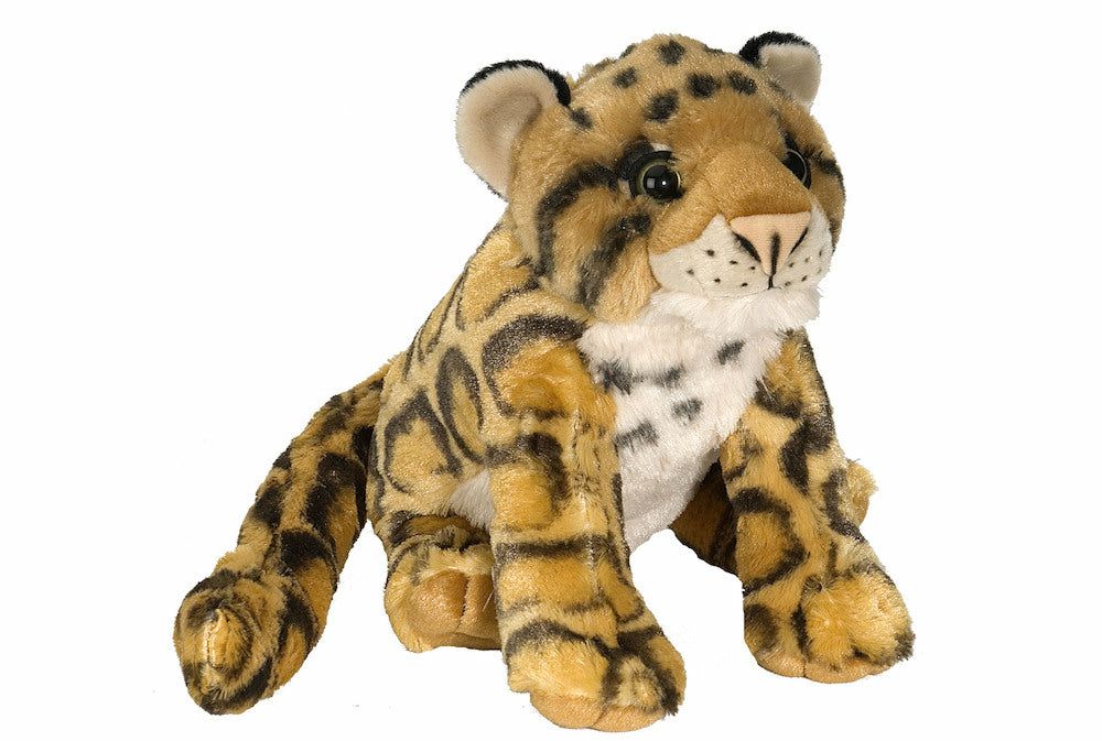 Asian | Clouded Leopard Stuffed Animal – 12"