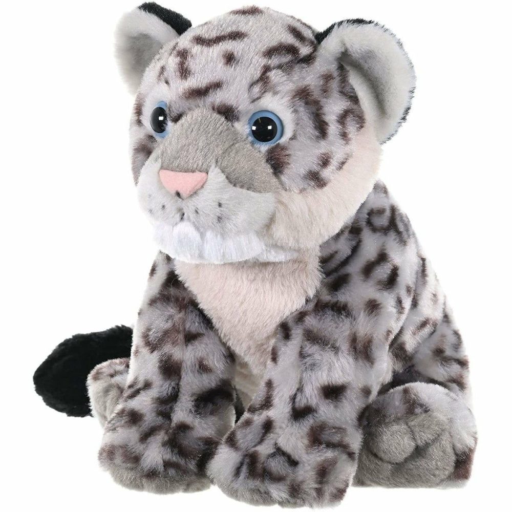 Asian | Snow Leopard Cub Stuffed Animal- 12"