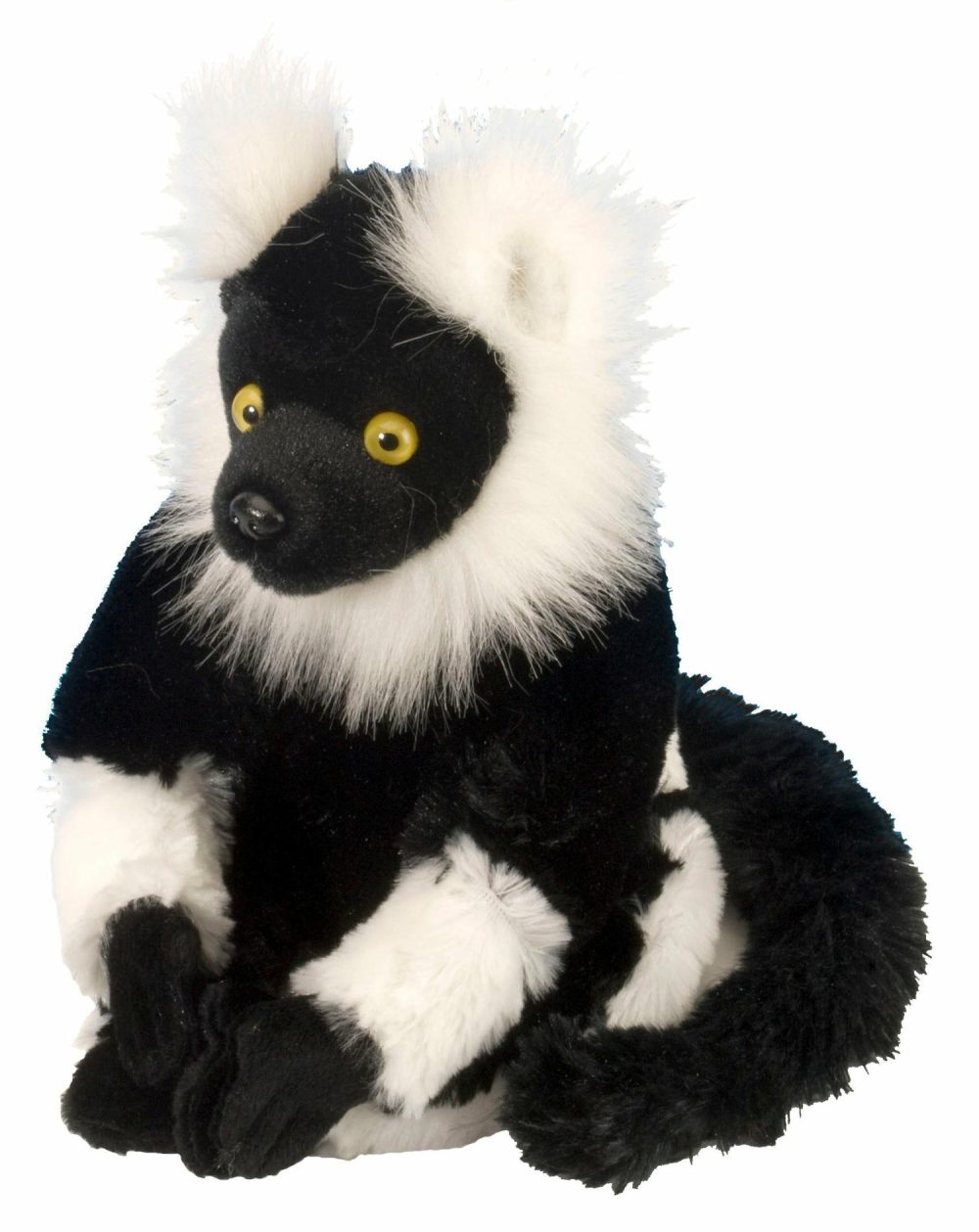 Rainforest | Black & White Lemur Stuffed Animal – 8"