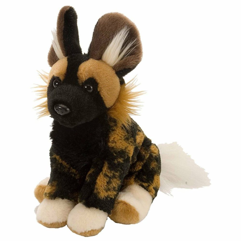 African | African Painted Dog Stuffed Animal – 8"