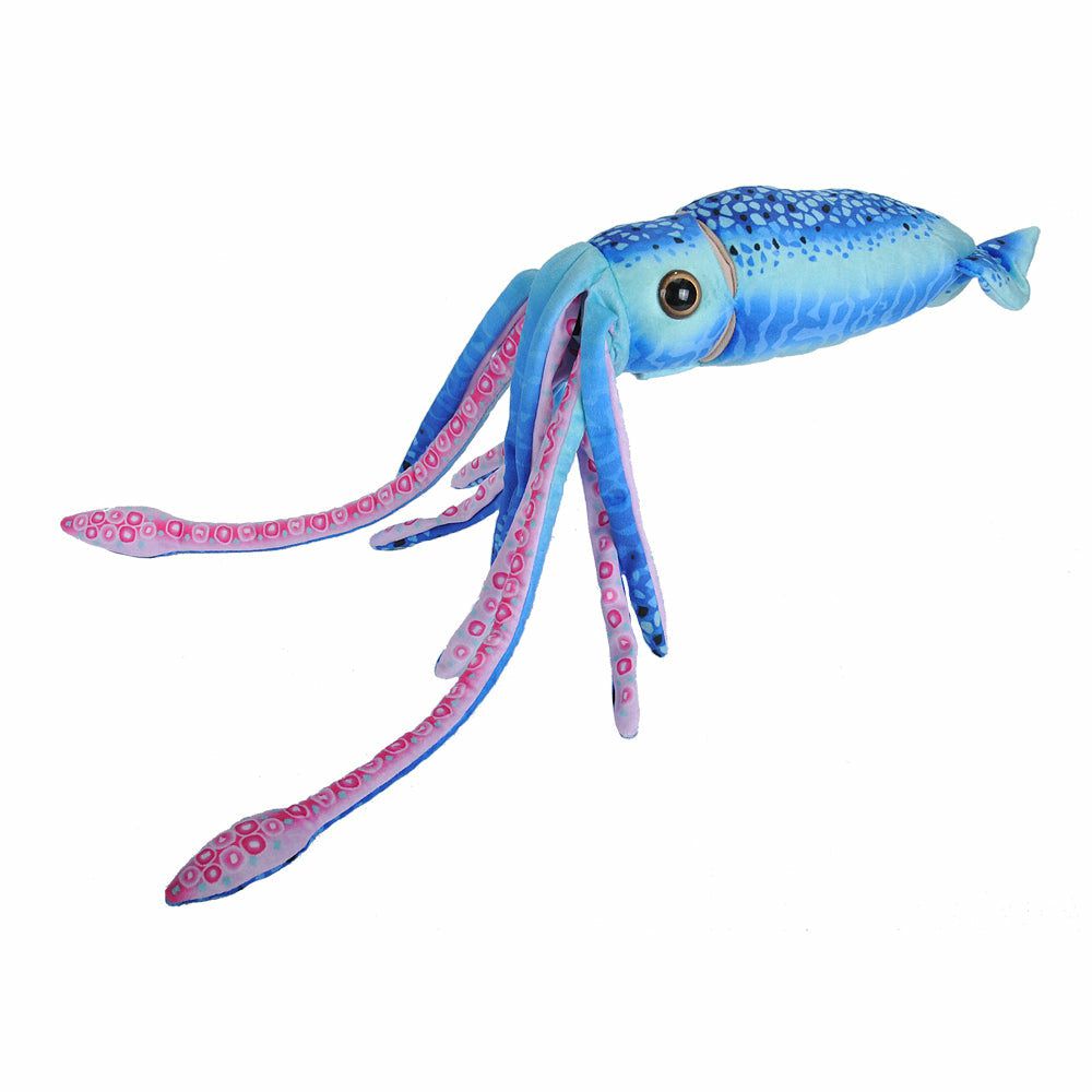 Aquatic | Blue Squid Stuffed Animal – 12"