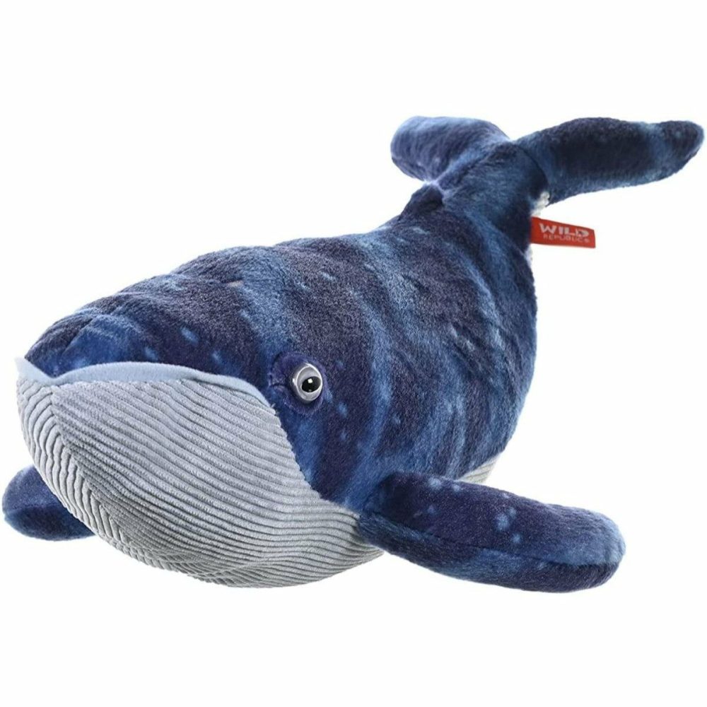 Aquatic | Blue Whale Stuffed Animal – 15"